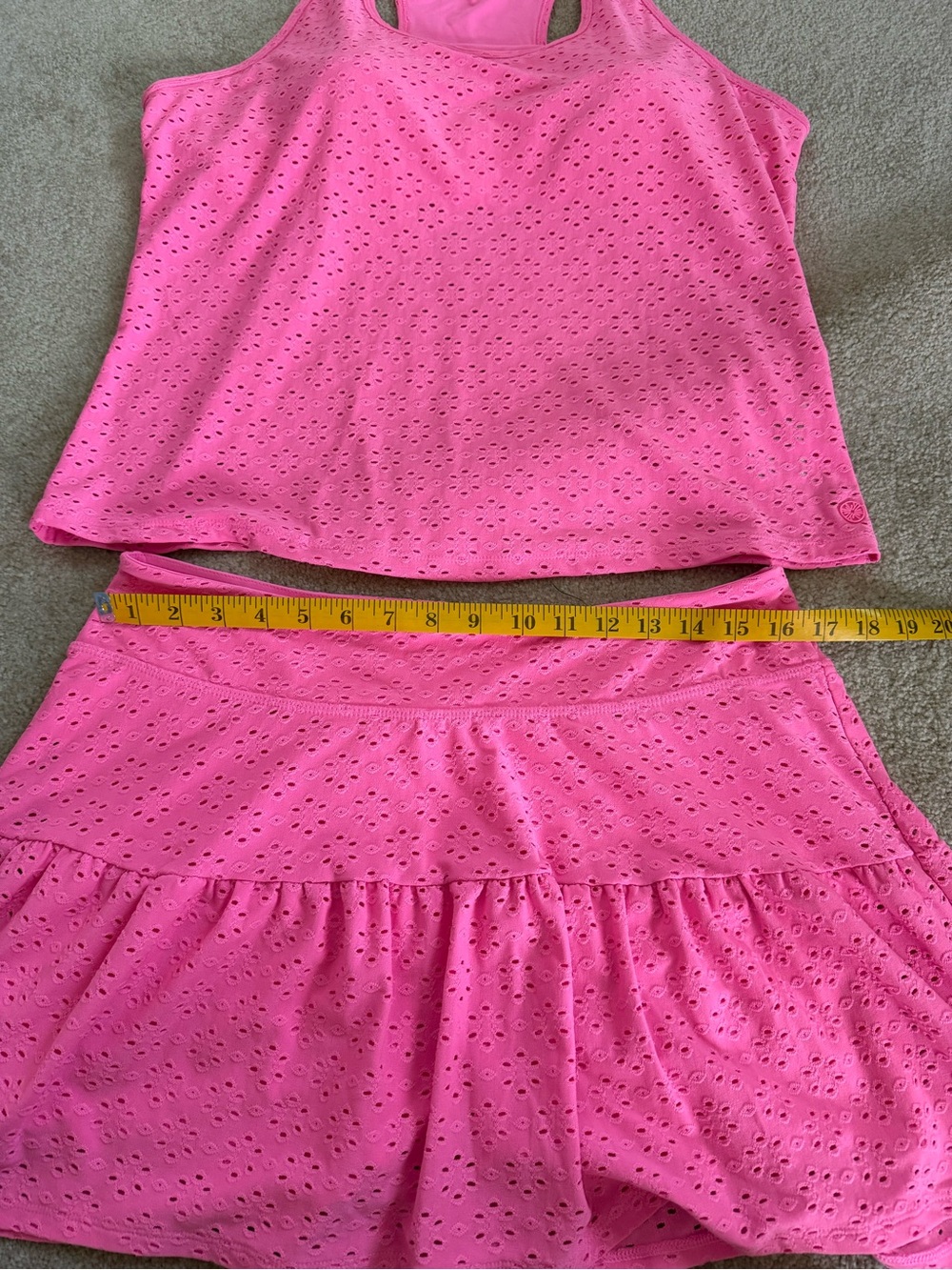 Lilly Pulitzer Luxletic pink set - Picture 2 of 3